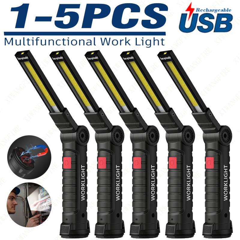 Outdoor Camping Adventure Lamp - 1-5PCS Multifunktionale Klapp Arbeit Licht Tragbare