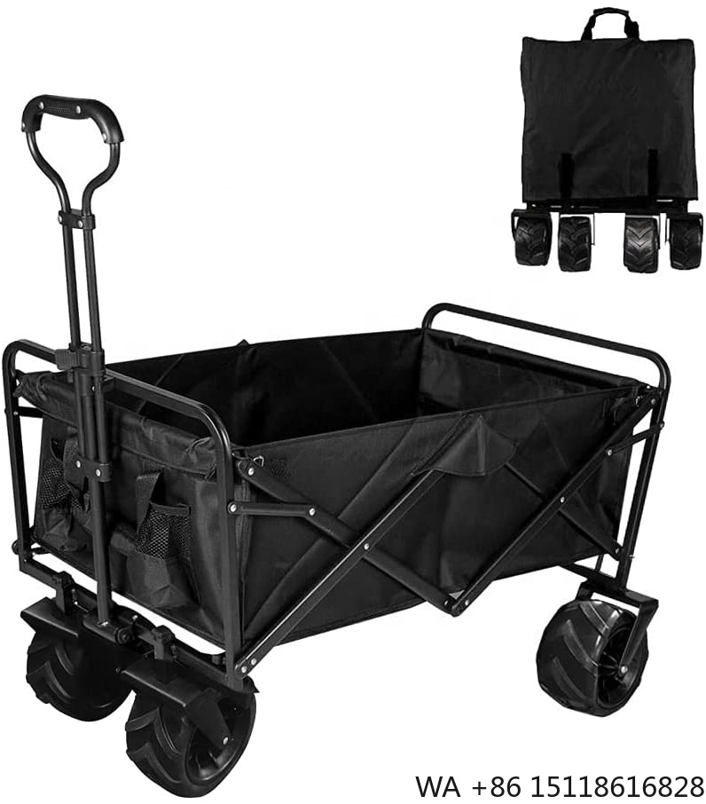 Camp Table Folding - Neuer Großkapazitäts-Transportwagen mit Großen Rädern und