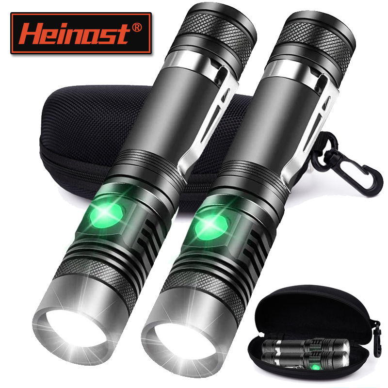 Outdoor Camping Adventure Lamp - Wiederaufladbare T6-Handtaschenlampe, verwenden Sie 18650-Zoom-Taschenlampe, tragbare