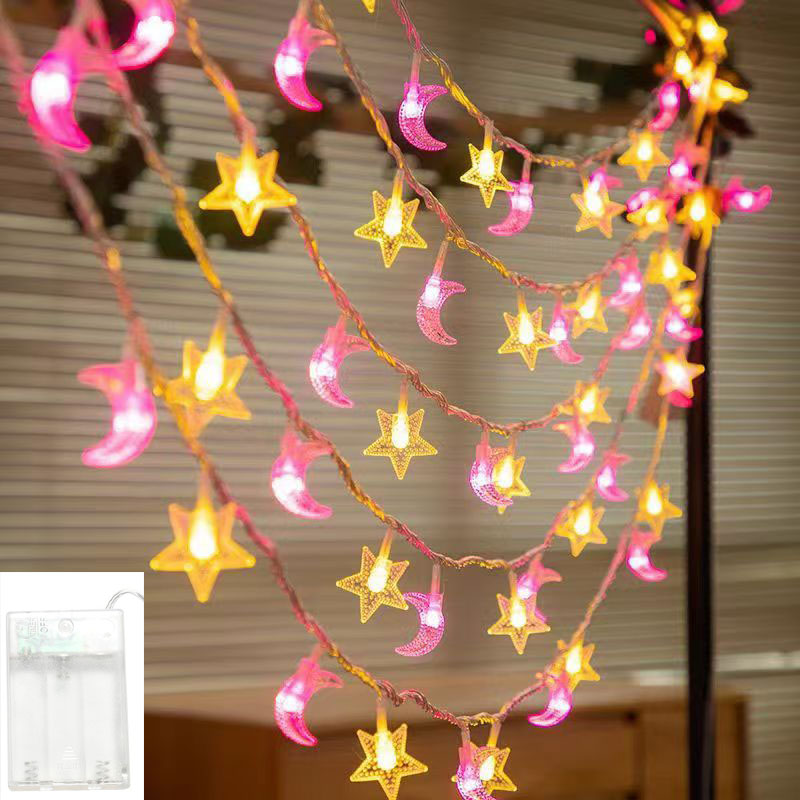 Outdoor Camping Lights String - 1,5 M/3 M LED Sterne Mond
