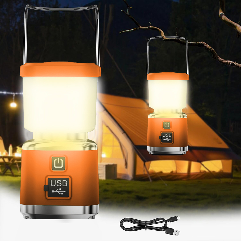 Outdoor Camping Lights String - Neue Tragbare Campinglampe Powerbank LED-Campinglichterkette mit