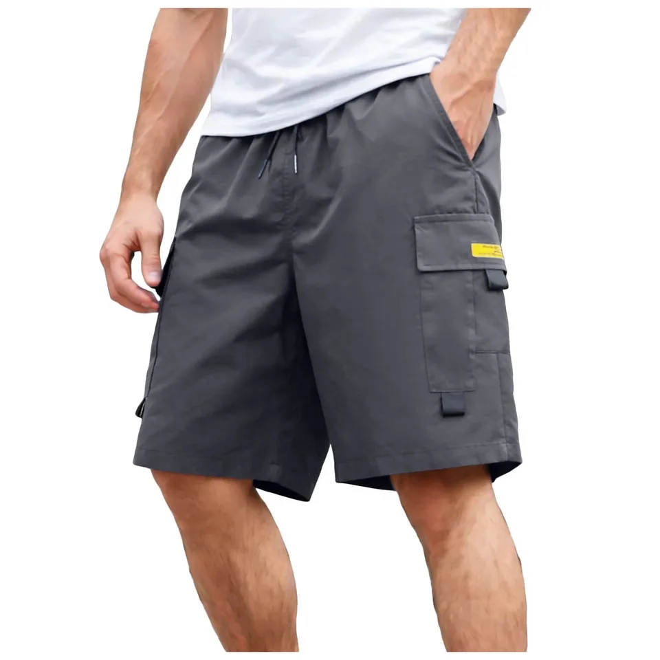 Camping Outdoor Clothing - Herren Sommer Cargo-Shorts Trendige Loose-Fit Shorts