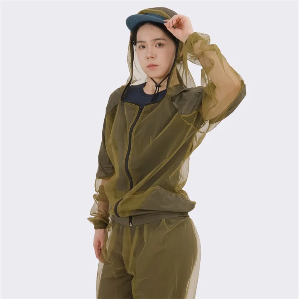 Camping Outdoor Clothing - Outdoor-Camping Atmungsaktive Netzkleidung gegen Mücken Wandern