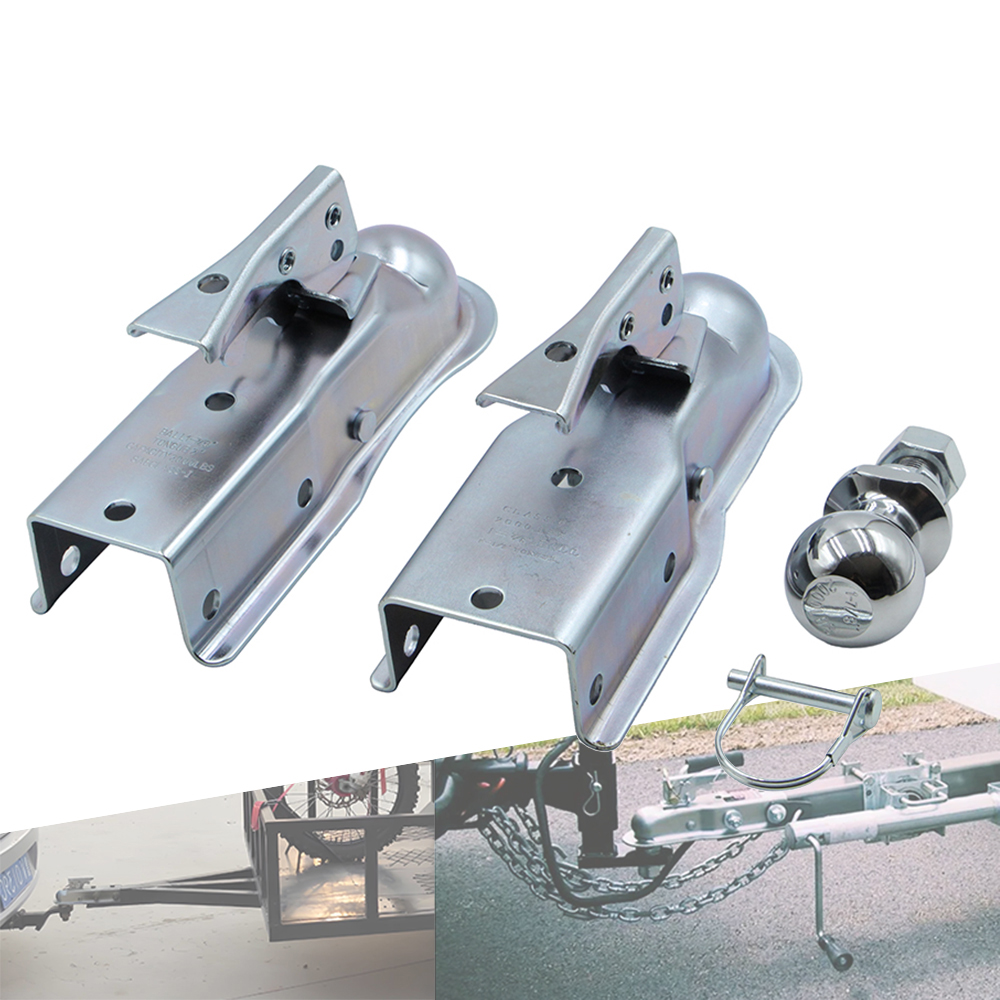 Camping Quad - 1-7/8'' 2000LBS Anhängerkupplungskupplung 2'' 2-1/2'' Kanalbreite