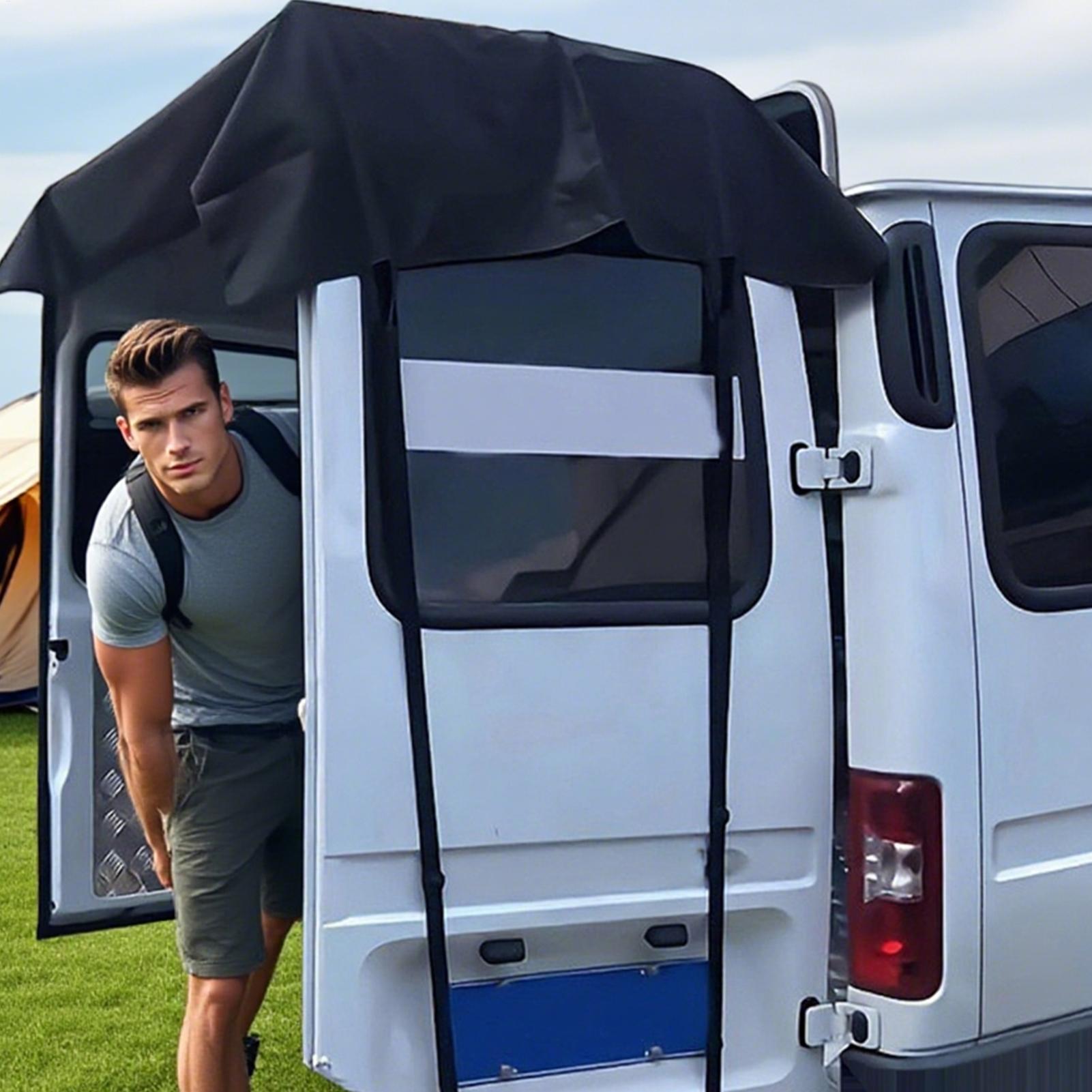 Windschutz-Hecktürabdeckung fü – Outdoor Indoor Camping Bewertung und Preis