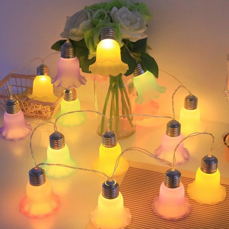 Glockenblumen-LED-Lichterkette – Outdoor Camping Lights String Bewertung und Preis