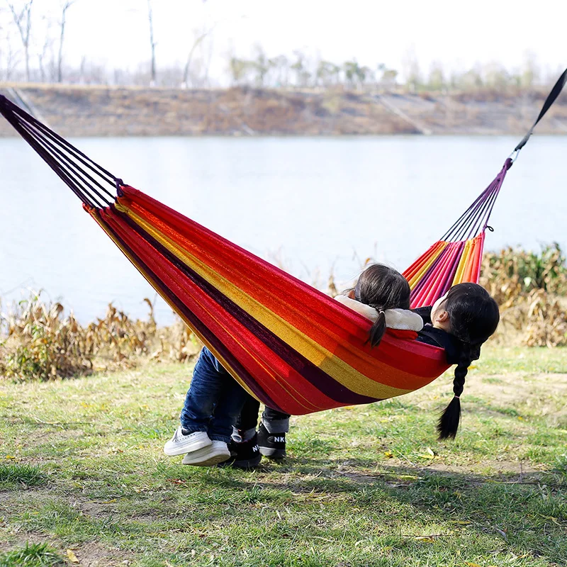 Leinwand-Hängematte ohne Holzs – Outdoor Indoor Camping Bewertung und Preis