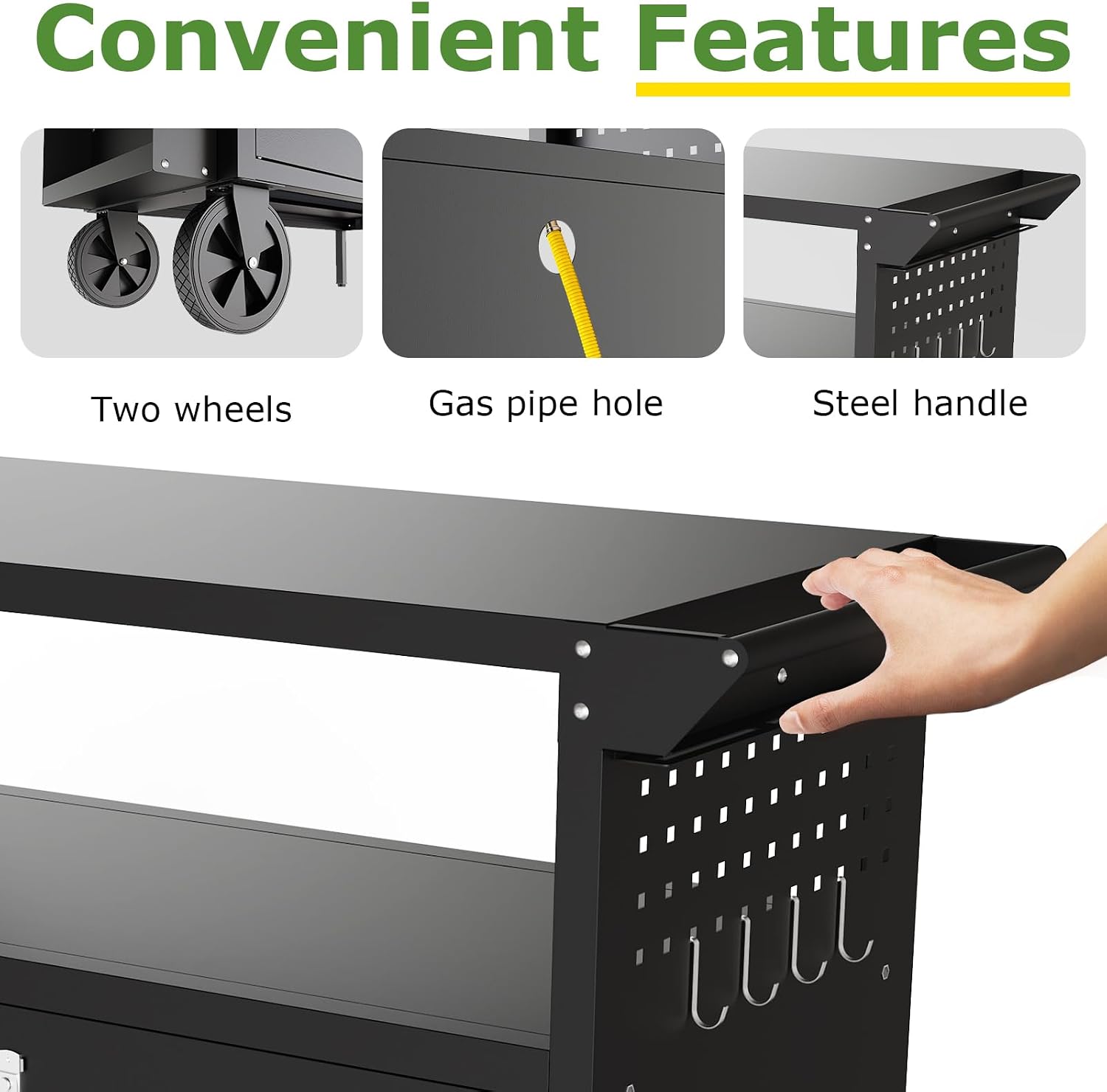 Outdoor-Grillwagen mit Staurau – Camp Table Folding Bewertung und Preis