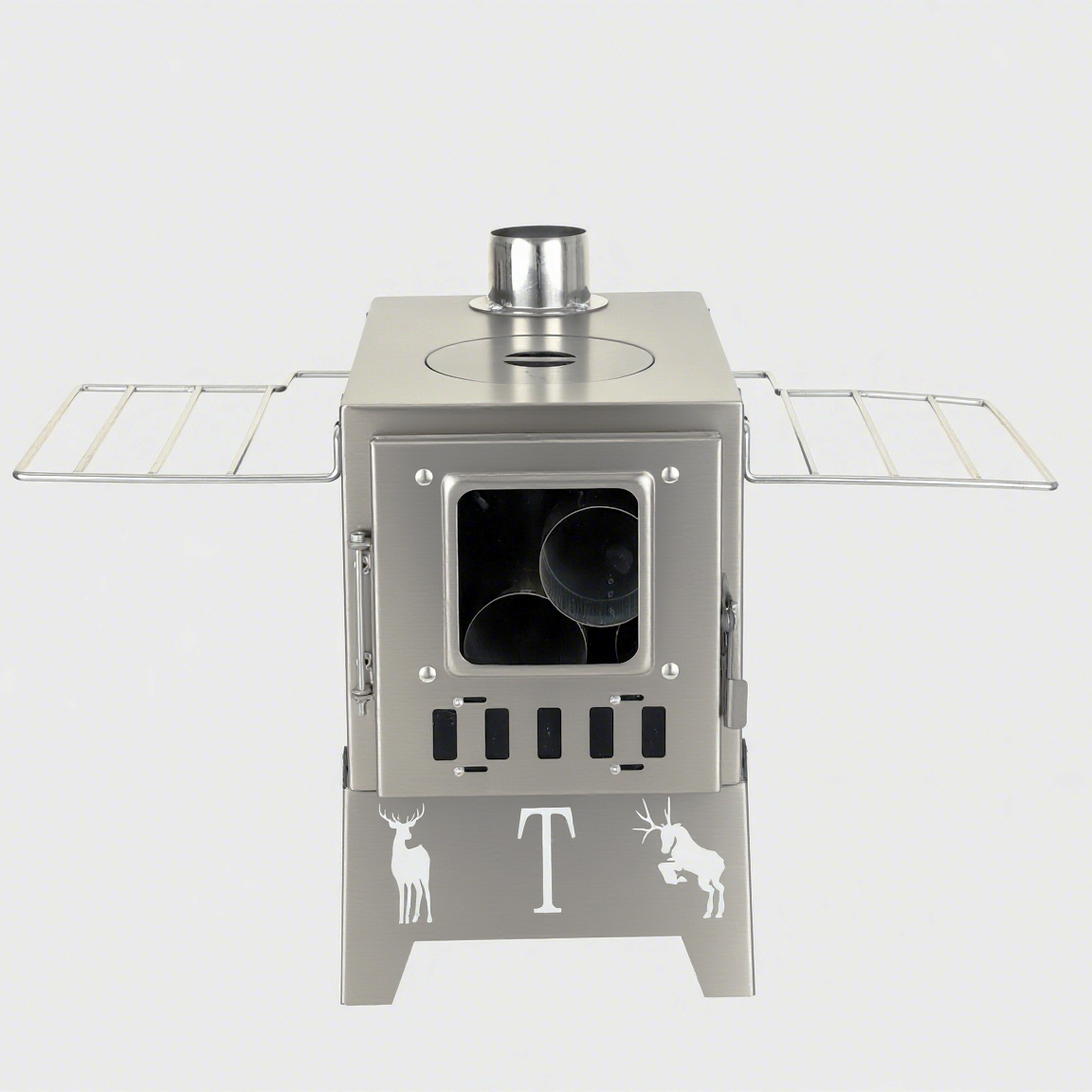 ZM3020B Edelstahl-Tischkocher  – Outdoor Camping Wood Burning Stove Bewertung und Preis