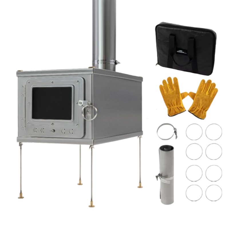 Faltbarer Zeltofen leichte Tit – Outdoor Camping Wood Burning Stove Bewertung und Preis