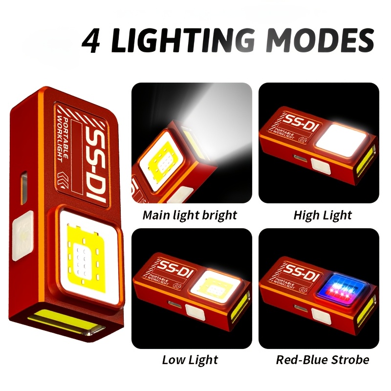 Leistungsstarke Mini COB LED S – Outdoor Camping Adventure Lamp Bewertung und Preis