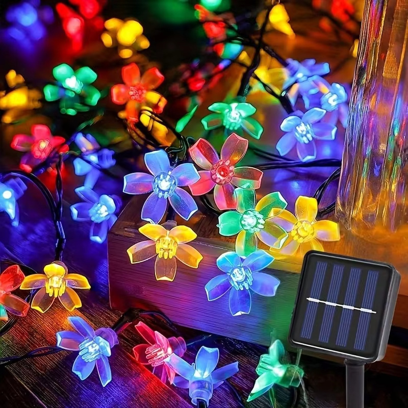 Solar-LED-Lichterkette für den – Outdoor Camping Lights String Bewertung und Preis