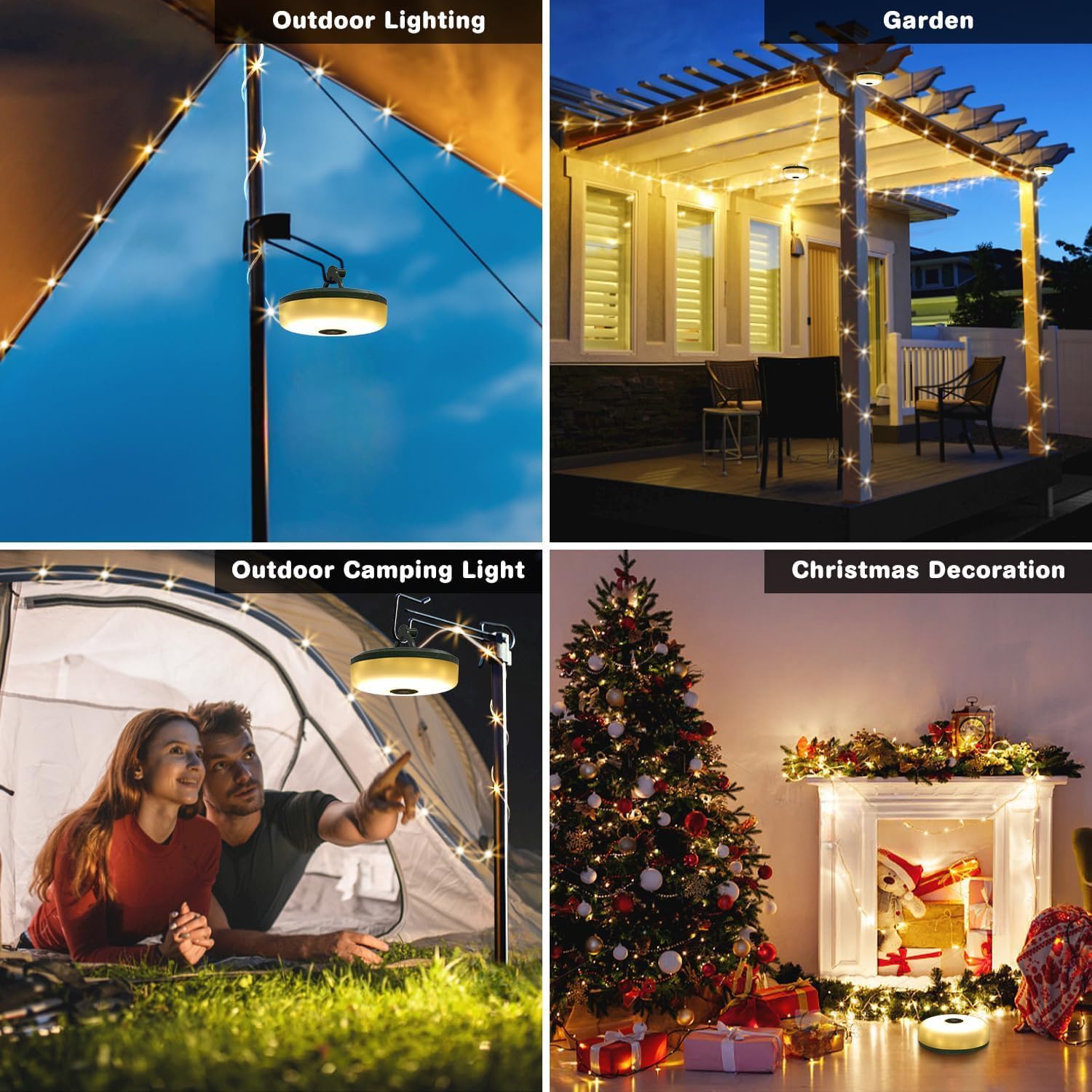 Outdoor-Camping-Licht, USB wie – Outdoor Camping Lights String Bewertung und Preis