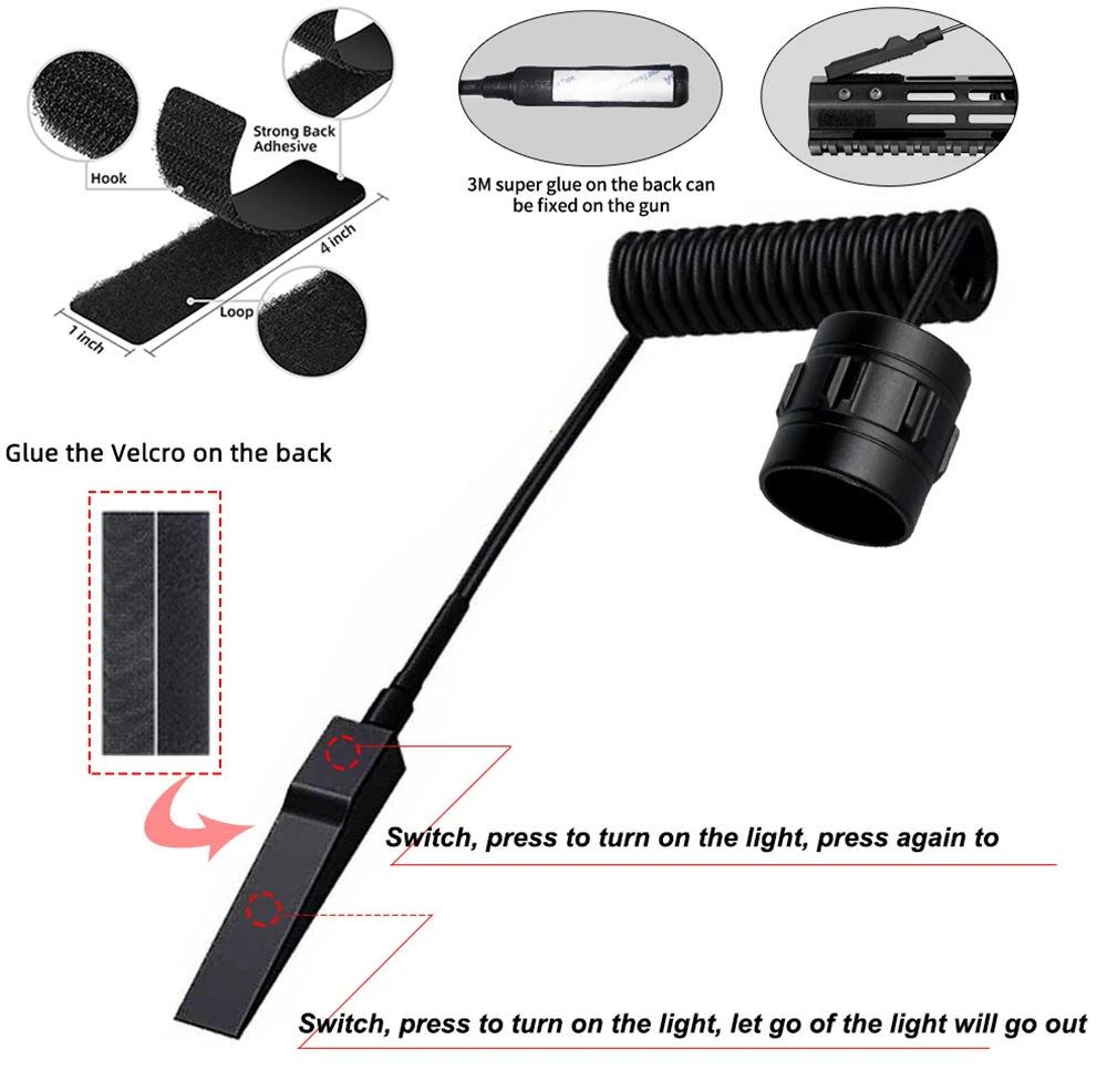 LED taktische Jagd Taschenlamp – Outdoor Camping Glamping Share Bewertung und Preis
