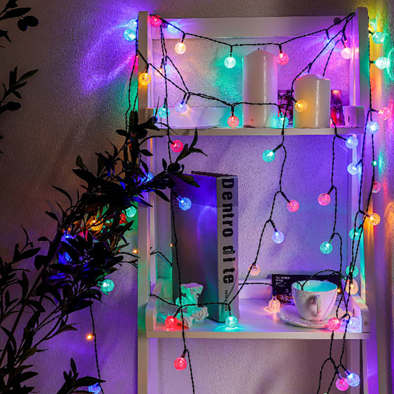 Solar-Kristallkugel-Lichterket – Outdoor Camping Lights String Bewertung und Preis