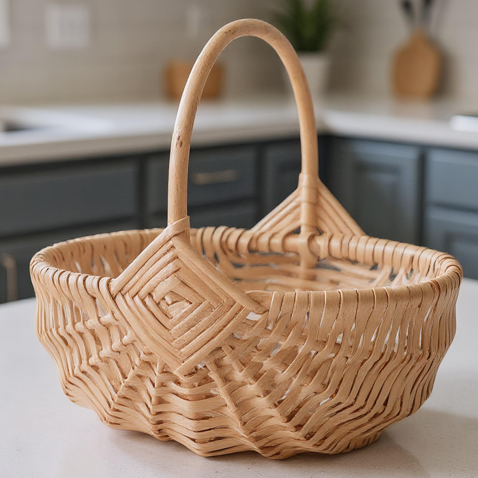 Gewebter Picknickkorb aus Weid – Outdoor Camping Activities Bewertung und Preis