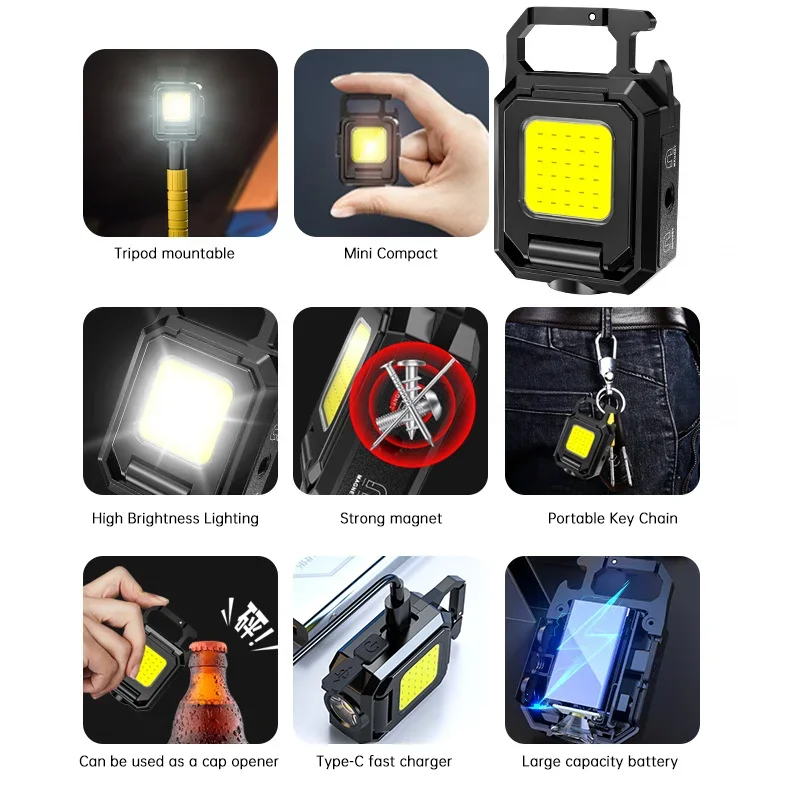 Mini-Taschenlampe, Schlüsselan – Outdoor Camping Lamp Bewertung und Preis