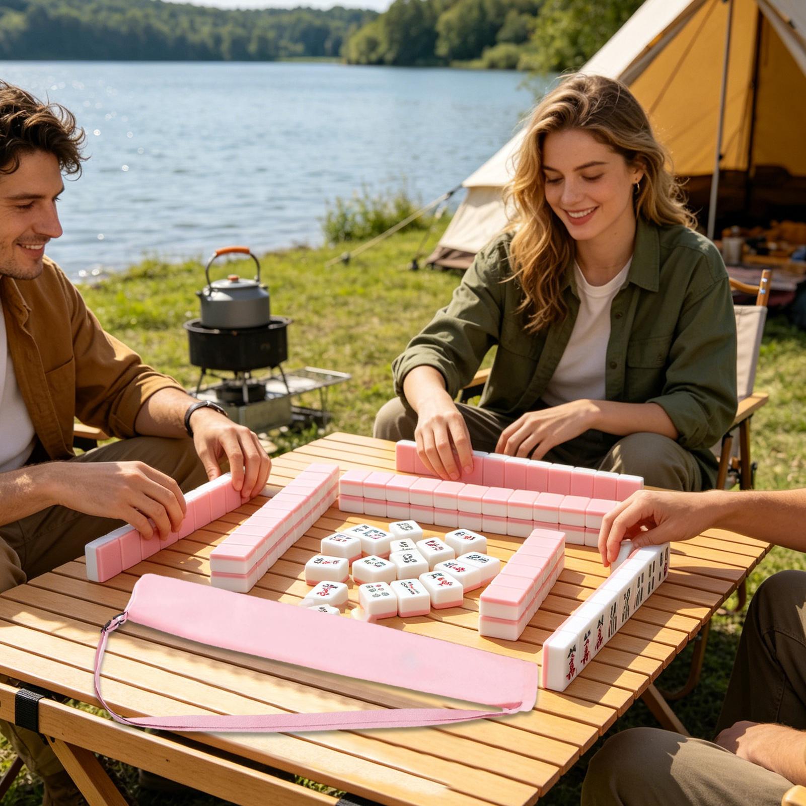 Mahjong-Mattenrolle, tragbare, – Travel Outdoor Camping Youtube Bewertung und Preis