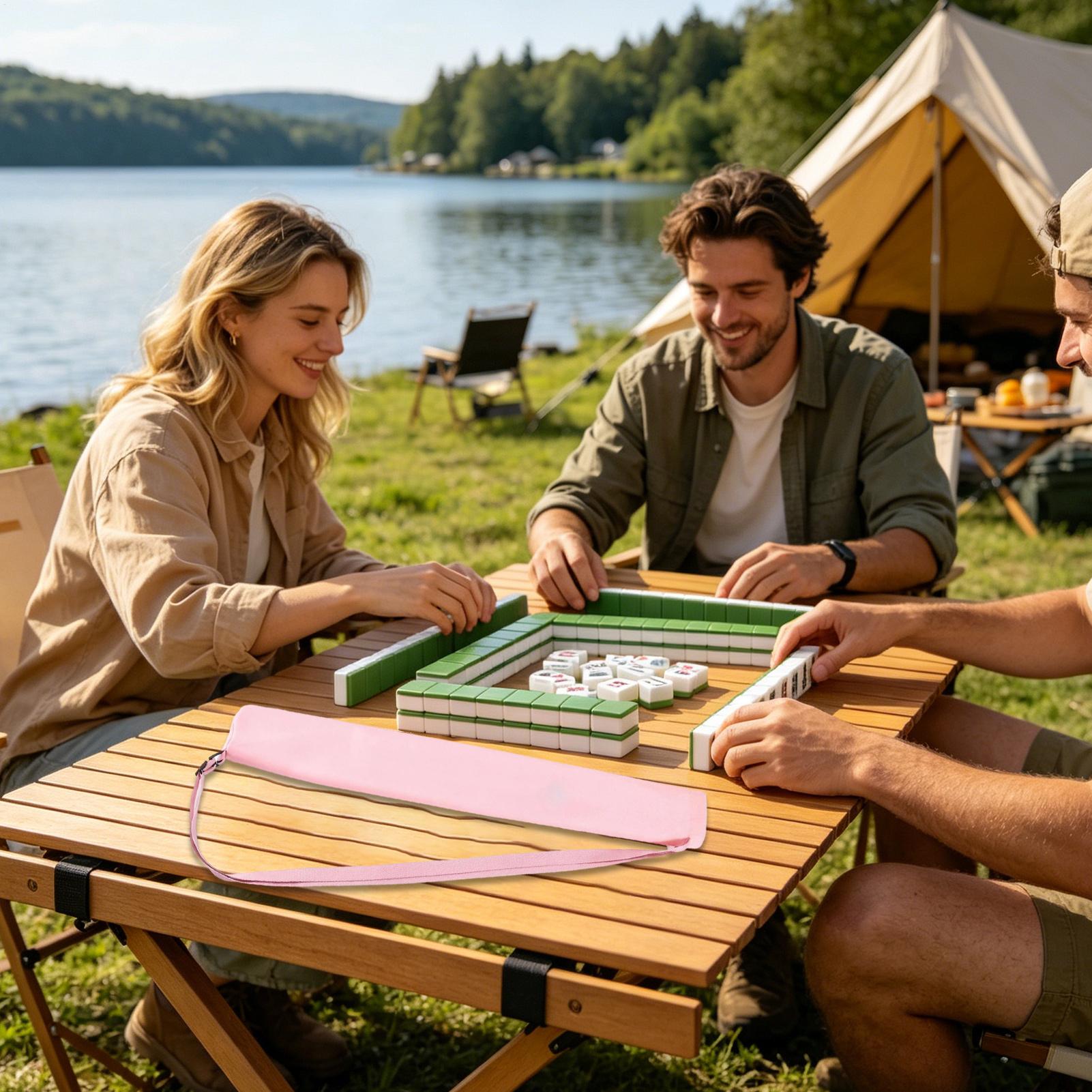 Mahjong-Mattenrolle, tragbare, – Travel Outdoor Camping Youtube Bewertung und Preis