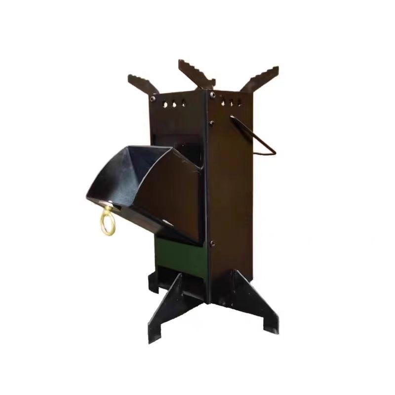 Tragbarer Raketenofen, Dickwan – Outdoor Camping Wood Burning Stove Bewertung und Preis