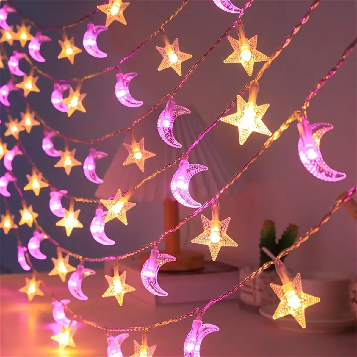 1,5 M/3 M LED Sterne Mond Bunt – Outdoor Camping Lights String Bewertung und Preis