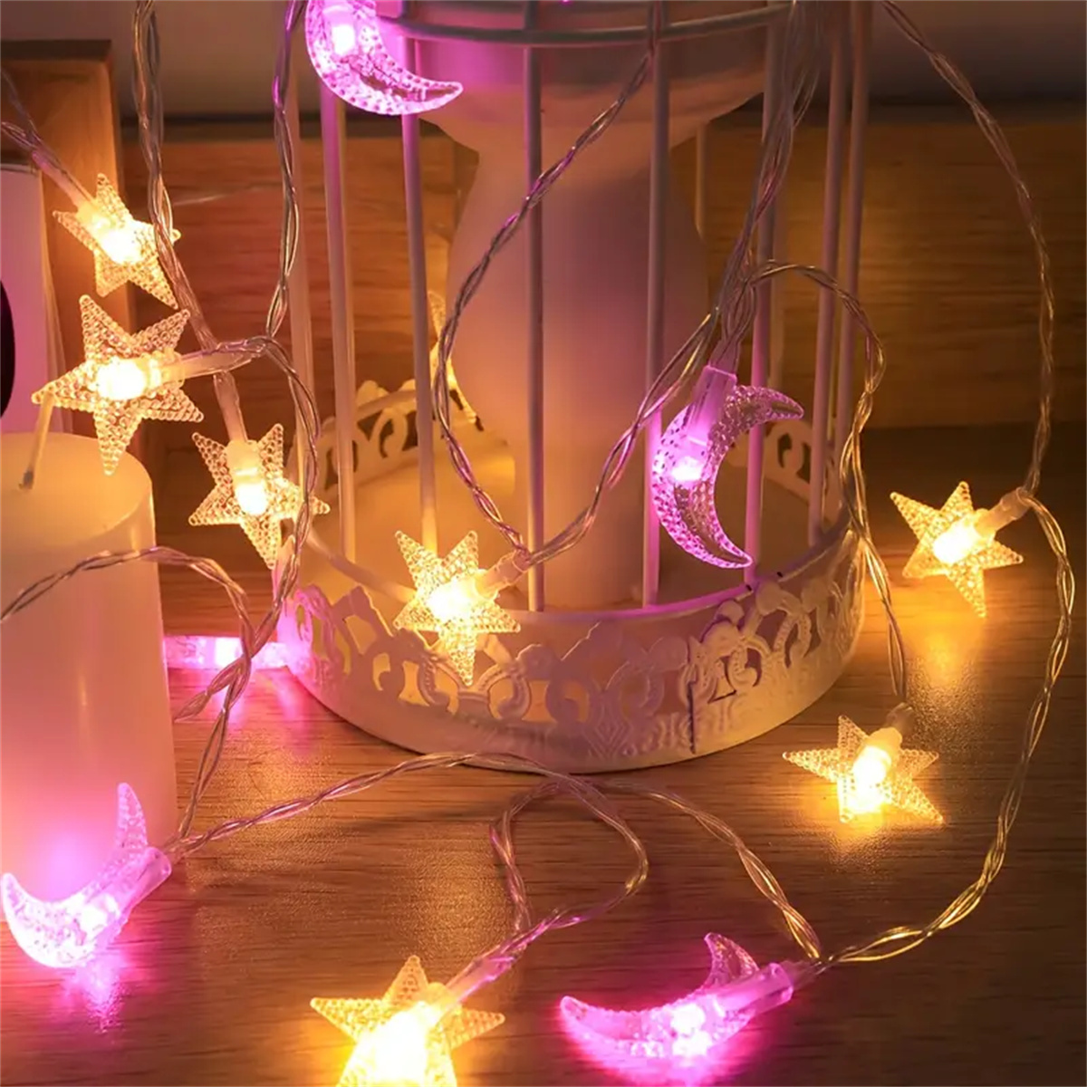 1,5 M/3 M LED Sterne Mond Bunt – Outdoor Camping Lights String Bewertung und Preis