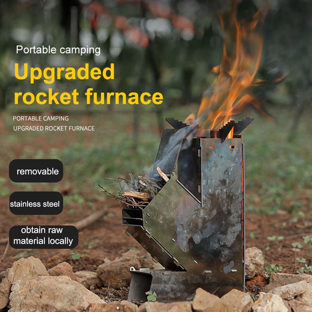 Kochherd aus Edelstahl Tragbar – Outdoor Camping Wood Burning Stove Bewertung und Preis