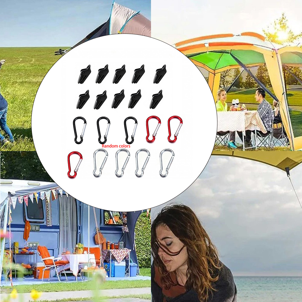 20-teiliges Winddichtes Clip-S – Outdoor Camping Awning Bewertung und Preis