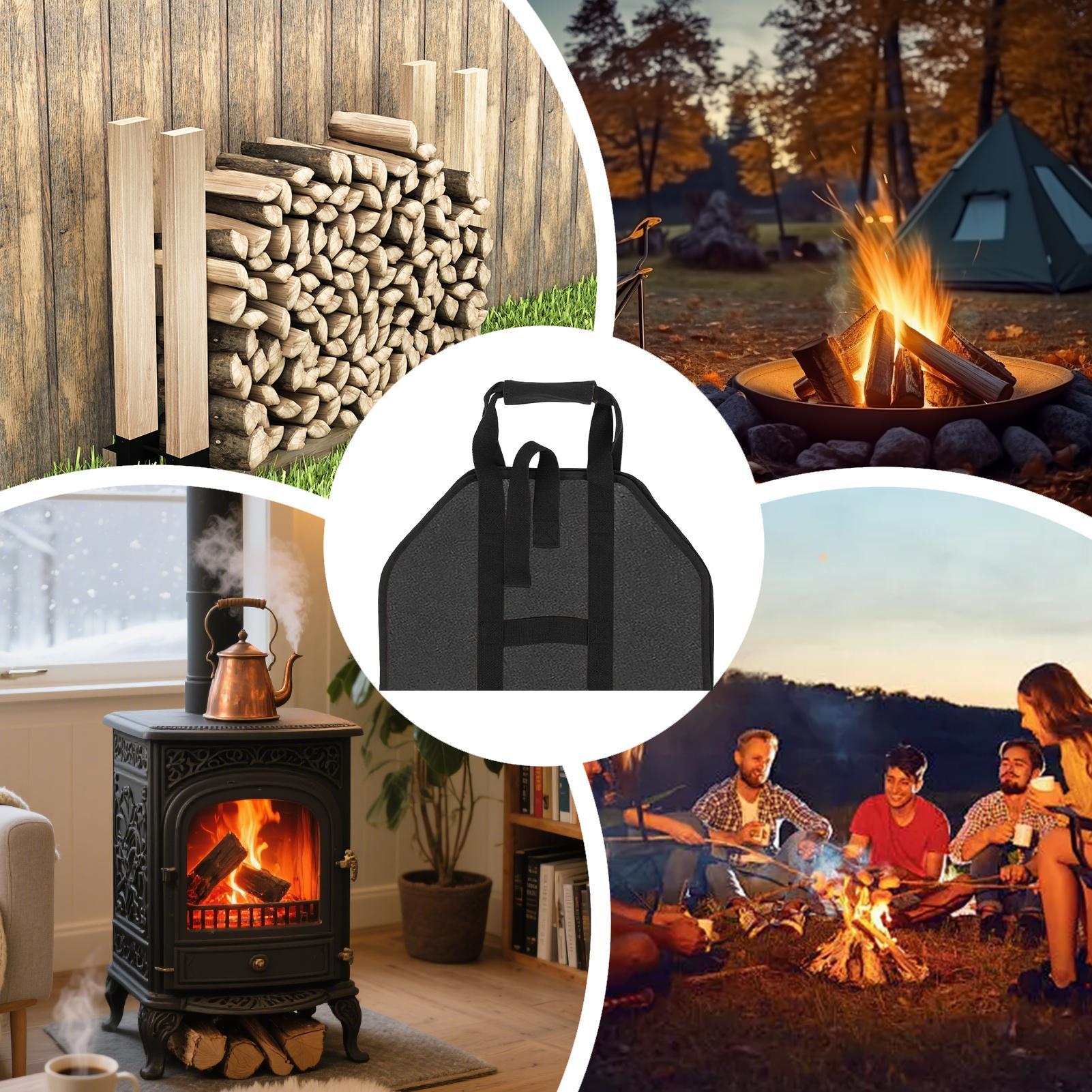 Brennholzträger, große tragbar – Outdoor Indoor Camping Bewertung und Preis