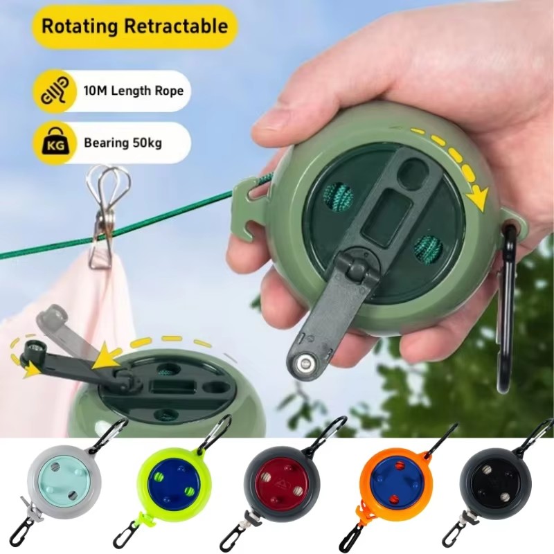 10M Einziehbare Wäscheleine fü – Camping Outdoor Clothing Bewertung und Preis
