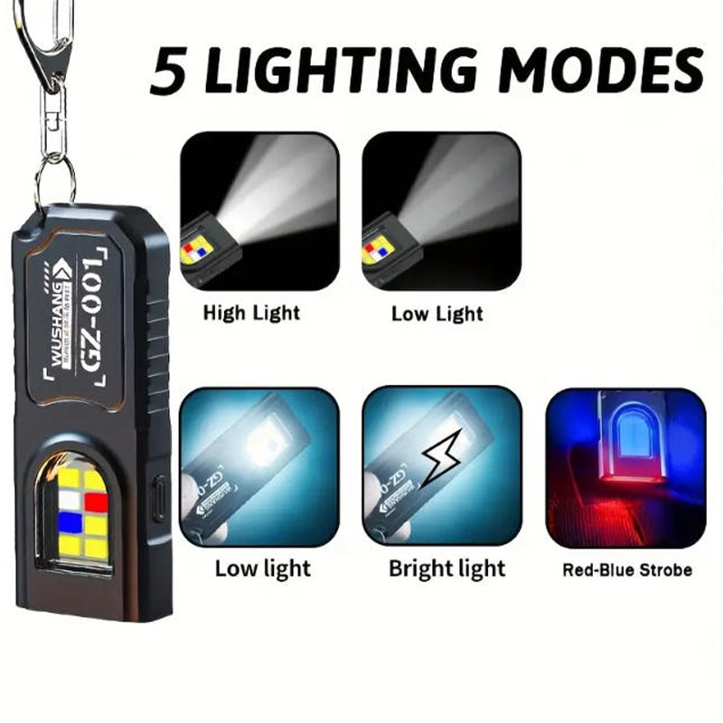 Multifunktionale Schlüsselanhä – Outdoor Camping Lamp Bewertung und Preis