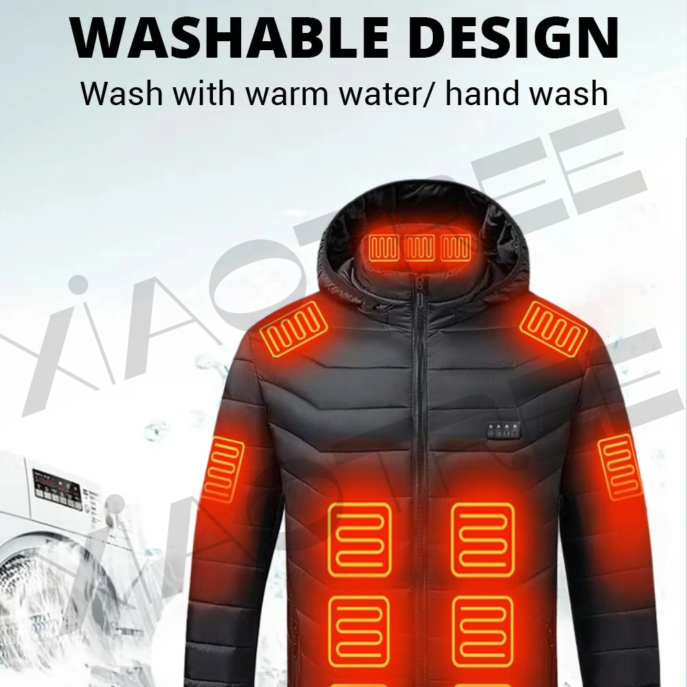 28-Zahlen-Heizjacke für Herren – Camping Outdoor Clothing Bewertung und Preis