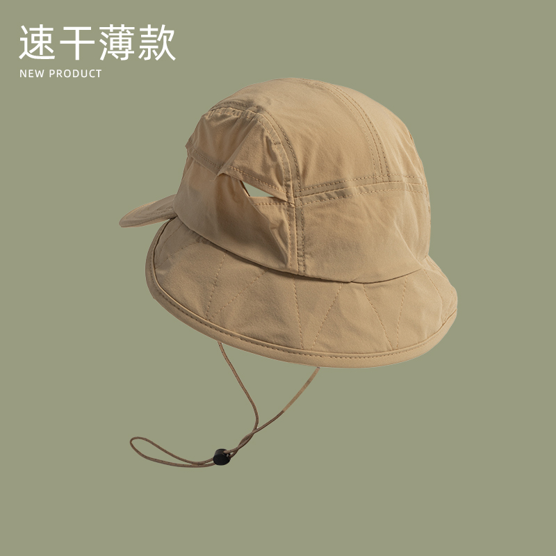 Japanische Outdoor-Camping Son – Camping Outdoor Quick Drying Sun Neck Protection Cap Hat Bewertung und Preis